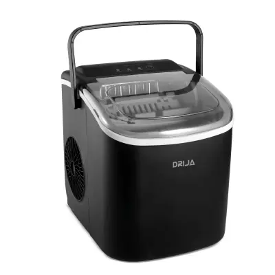 FABRICADOR DE HIELO DRIJA COLOR NEGRO FH12BLACK (ICEMAKER)